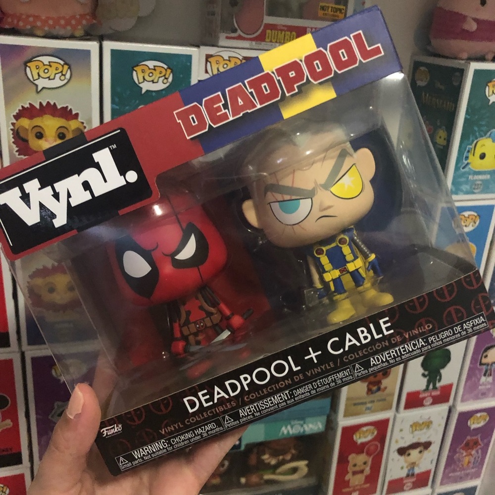 Deadpool & Cable Vynl Funko Pop